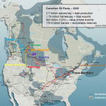 Canadian pipeline network